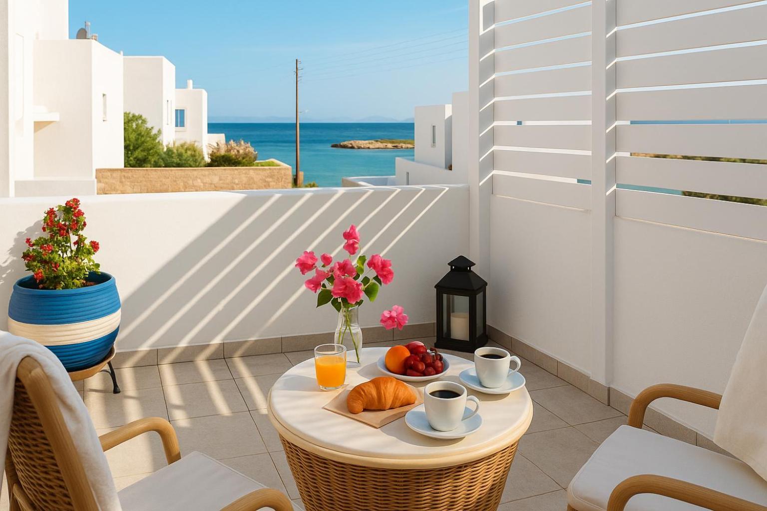 Beachfront Bocamviglies Rooms - Naoussa Bespoke View Bagian luar foto