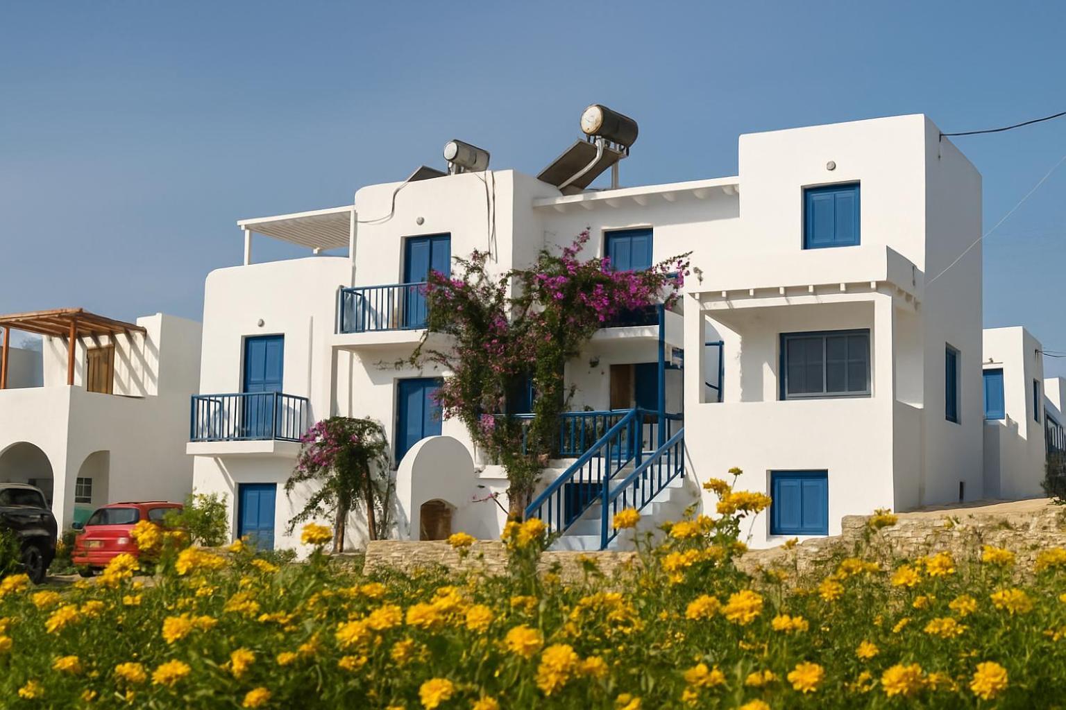 Beachfront Bocamviglies Rooms - Naoussa Bespoke View Bagian luar foto